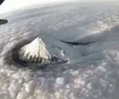 Wolkenschauspiel über dem Fuji