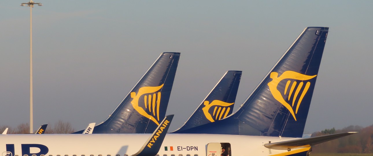 Flieger von Ryanair: 50 Jets werden nach Malta übertragen.