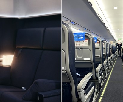 allegris first class lufthansa atr 72 dat