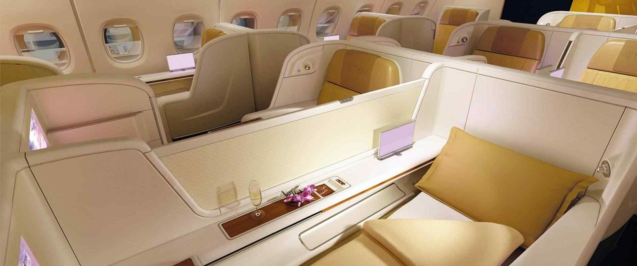 Royal First Class in einem Airbus A380: Thai Airways bietet die Klasse wieder an.