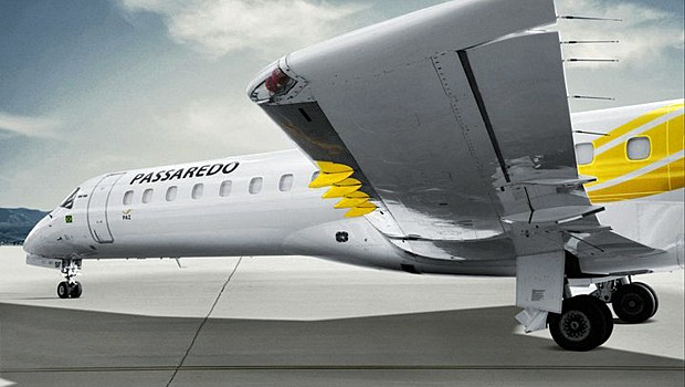 Embraer ERJ-145 von Passaredo: Einheitsflotte.