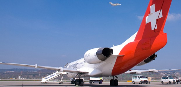 Fokker 100 von Helvetic: Konnte nicht mehr fliegen.