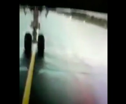 A350 verpasst fast die Piste