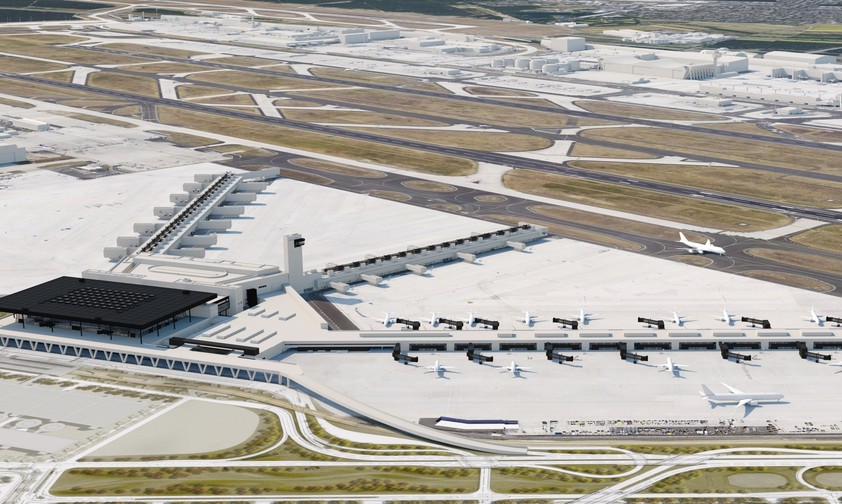 Verspätung beim Frankfurter Flugsteig für Billigairlines