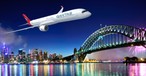 Airbus A350-1000 von Qantas über Sydney: Ab 2024 geplant.