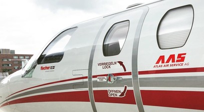 Cessna CJ3 von Atlas Air Service: Fliegt nicht mehr fürs deutsche Unternehmen.