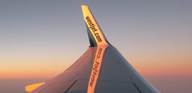 Westjet-Flügel: Die Airline will mehr als 40 Prozent des Regionalmarkts beherrschen.