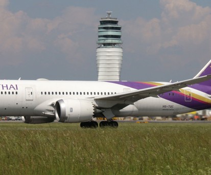 Dreamliner von Thai Airways in Wien: Die Fluglinie kehrt nicht nach Wien zurück.