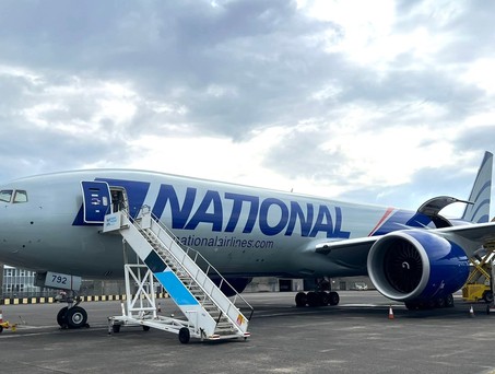 Die Boeing 777 F mit dem Kennzeichen N792CA: Absolvierte einen Rekordflug