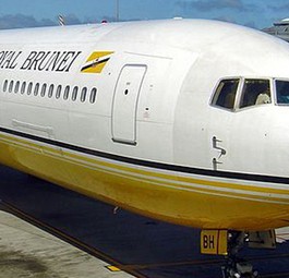 Boeing B767 von Royal Brunei: Flotte wird umgebaut.