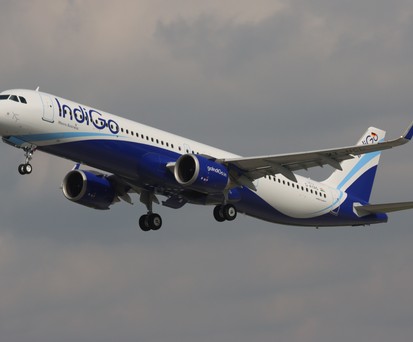 Airbus A321 Neo von Indigo: Bald bekommt die indische Fluglinie auch ihren ersten XLR.