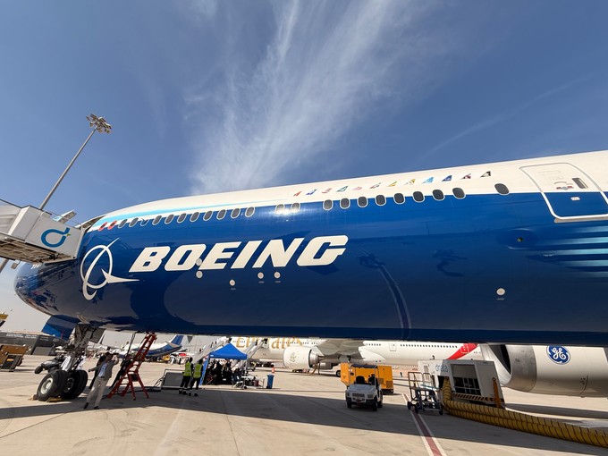 Die Boeing 777X ist einer der Stars ...