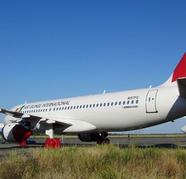 Flieger der gescheiterten Air Guineé International: Nie abgehoben.