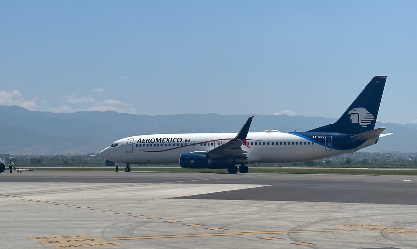 Flugzeug von Aermexico: Auch die Airline ist im Visier der US-Behörden.