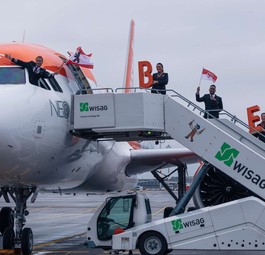 Easyjet-Maschine am BER: Die Low-Cost-Airline hat die richtige Flottengröße für gefunden.