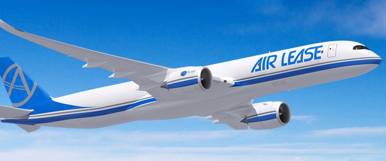Visualisierung aus dem Jahr 2021: Airbus A350 in den Farben von ALC.