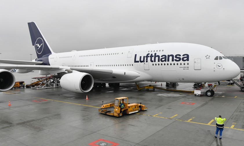 Airbus A380 von Lufthansa in München: Bekommt eine neue Business Class.