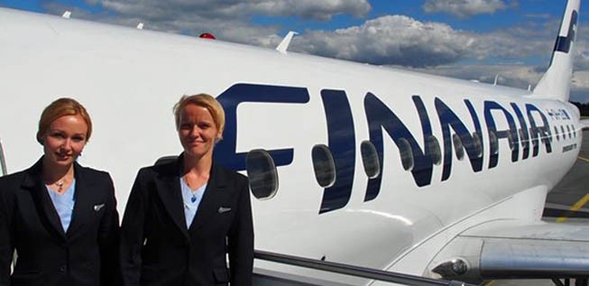 Platz 6: Finnair, 89,52 Prozent.