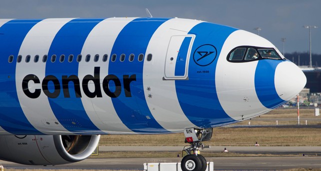 Airbus A330-900 von Condor: Die Flottenerneuerung zahlt sich aus.