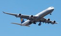 Die D-AIHW bei der Landung in Washington - auf einem ihrer letzten Flüge.