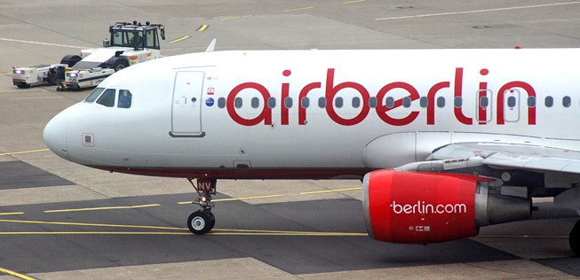 Maschine von Air Berlin: Nur noch 75 Flugzeuge in der Flotte.