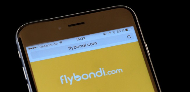 Webseite von Flybondi: 2017 will die Airline abheben.