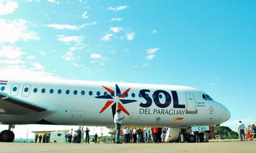 Fokker von Sol de Paraguay: Baldiger Start.