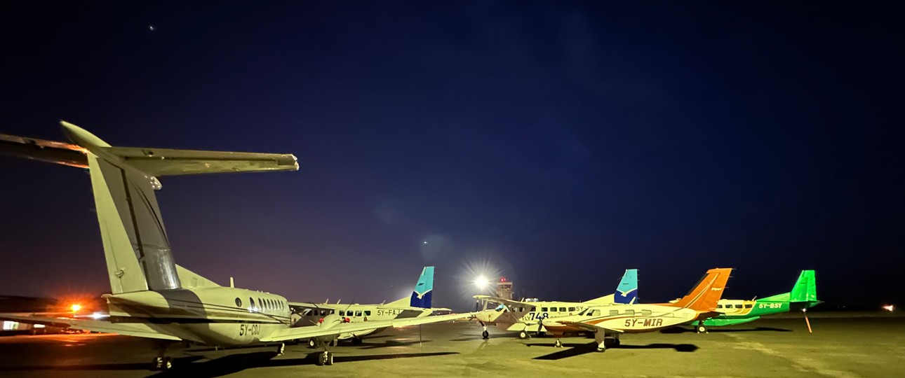 Flugzeuge am Wilson Airport: 41 Gebäude um den Flughafen sind zu hoch und sollen abgerissen werden.