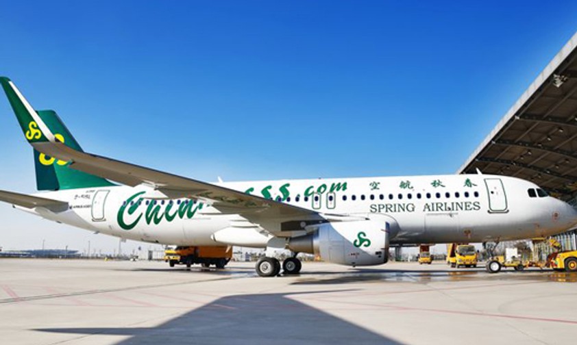 Airbus von Spring Airlines: Restriktionen bei Südkorea-Flügen?