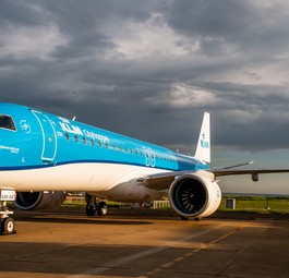 Embraer E195-E2 von KLM Cityhopper: Es läuft nicht rund.