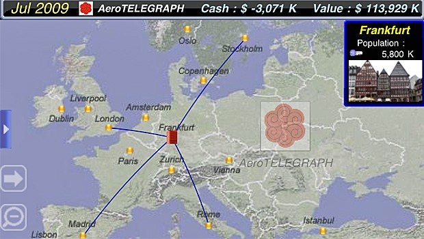 Führen Sie mit Air Tycoon eine Fluggesellschaft, kaufen Sie Jets, eröffnen Sie Routen, Hubs und übernehmen Sie andere Airlines. Suchtpotenzial. Lite-Version gratis.