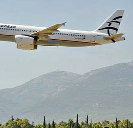 Jet von Aegean Airlines: Neue Ziele im Visier.