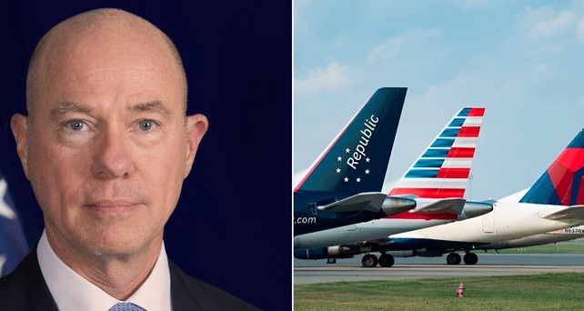 Bryan Bedford, Flugzeuge von Republic Airways: Der FAA-Chef steht unter Druck.
