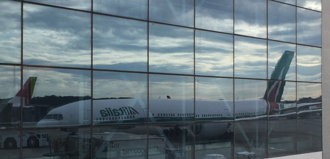 Flieger von Alitalia: Bald seltener in der Welt zu sehen.