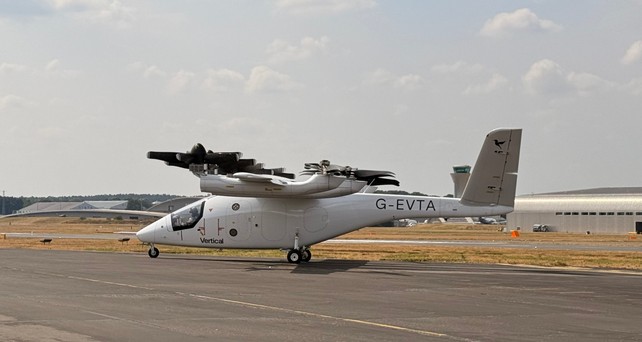 Die VA-1X von Vertical Aerospace: Zeigte in Farnborough, was sie kann.