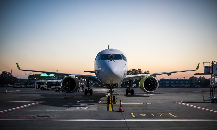Airbus A220 von Air Baltic: Neue Tochtergesellschaft in der Schweiz.