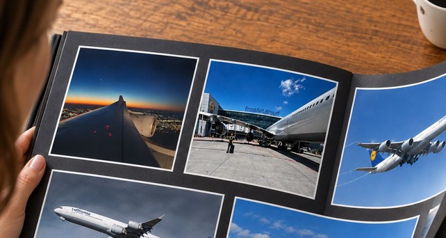 Bilder des Airbus A340-600 von Lufthansa: Der Flieger weckt viele Erinnerungen.