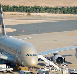 Airbus A380 von Etihad: Die gesamte Flotte hat Werkstattsflüge unternommen.