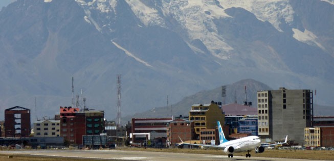 Boeing 737 Max bei Tests in La Paz: Die Produktepalette soll erweitert werden.