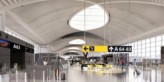 Er gehört zu Terminal 1.