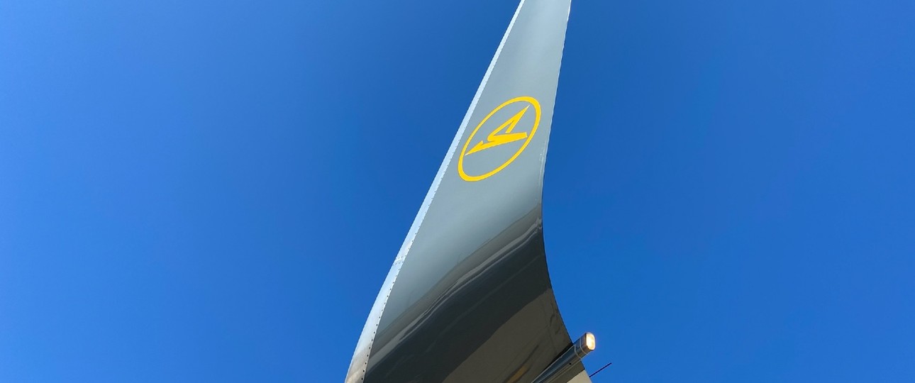 Winglet einer Maschine von Condor: Ohne Lufthansa-Zubringer.