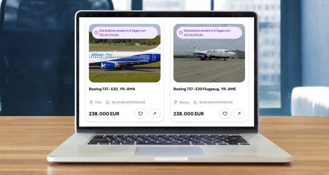 boeing 737 500 auktion
