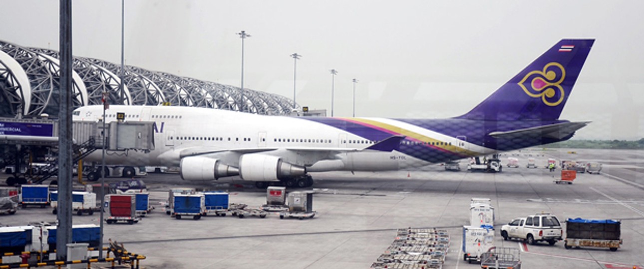 Thai-Airways-Flieger in Bangkok: Alles soll besser werden.