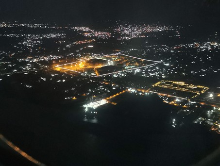 Brazzaville: Der Blick auf das Ziel.