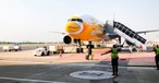 Flieger von Nok Scoot: Hebt nicht mehr ab.