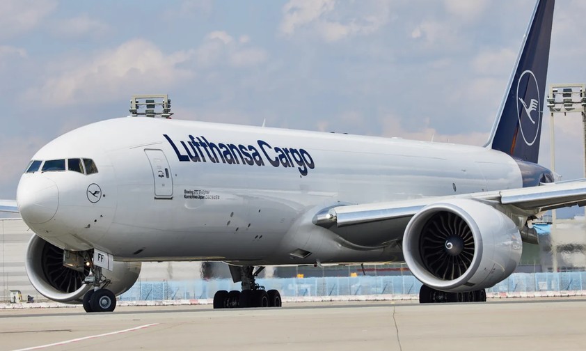 Lufthansa Cargo: Umsatzbringerin. 
