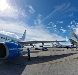 Flotte von Bahamasair: Die Airline droht, ihre US-Flüge zu verlieren.