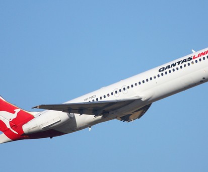 Eine Boeing 717 von Qantas Link: Die Ära geht zuende.