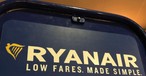 Schild von Ryanair: Die Fluglinie hat Ärger.