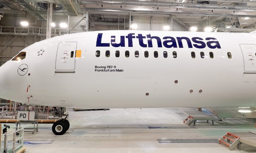 Lufthansas zweite Boeing 787: Wird den Namen Frankfurt am Main tragen.